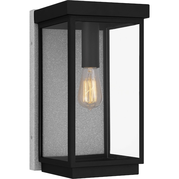 Quoizel Ezra Outdoor Wall 1 Light Earth Black EZR8408EK - main